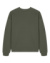 The oversized crew neck sweatshirt - Stanley Stella, farba - khaki, veľkosť - XXS