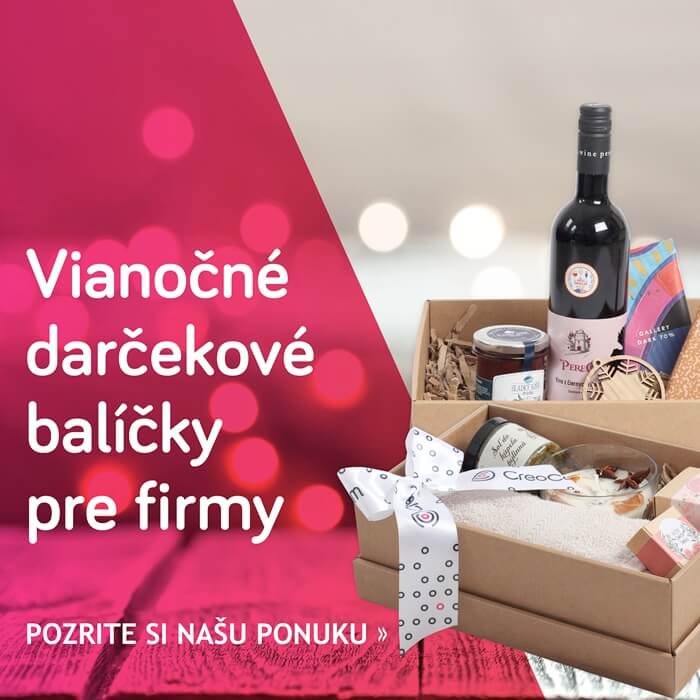 Vianočné balíčky pre firmy